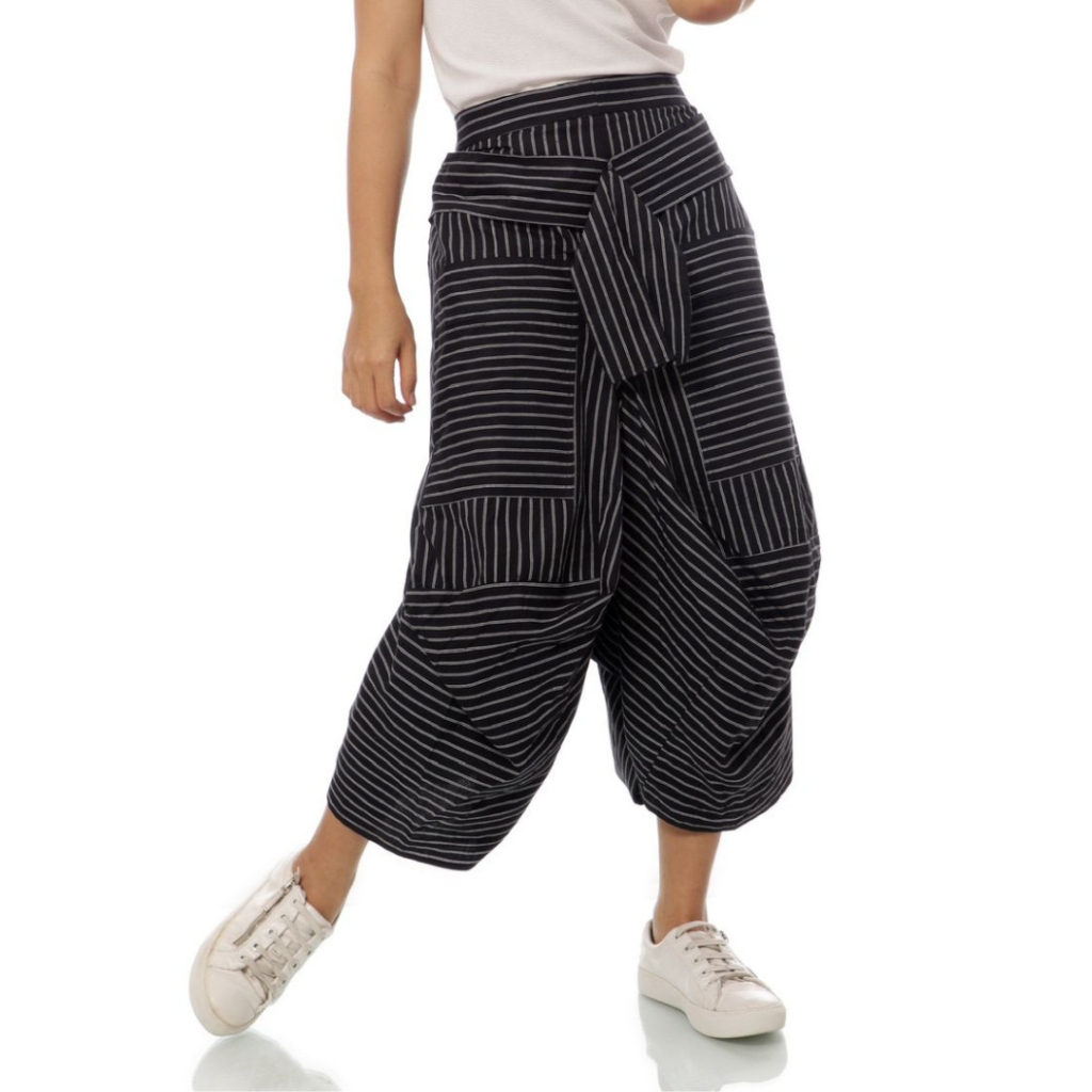 Celana Kulot Wanita | Celana Lurik | Celana Lurik Kekinian Sekar Almajiwa Multicolor