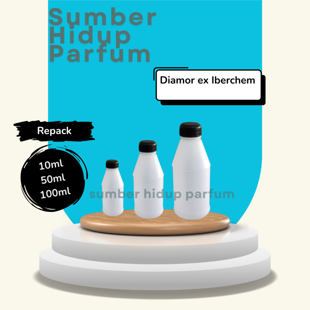 Grosir dan Ecer Bibit Parfum Diamor by Iberchem Repack 10ml, 50ml dan 100ml