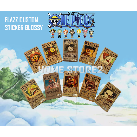 Flazz BCA Gen2 Custom Glossy motif WANTED ONE PIECE