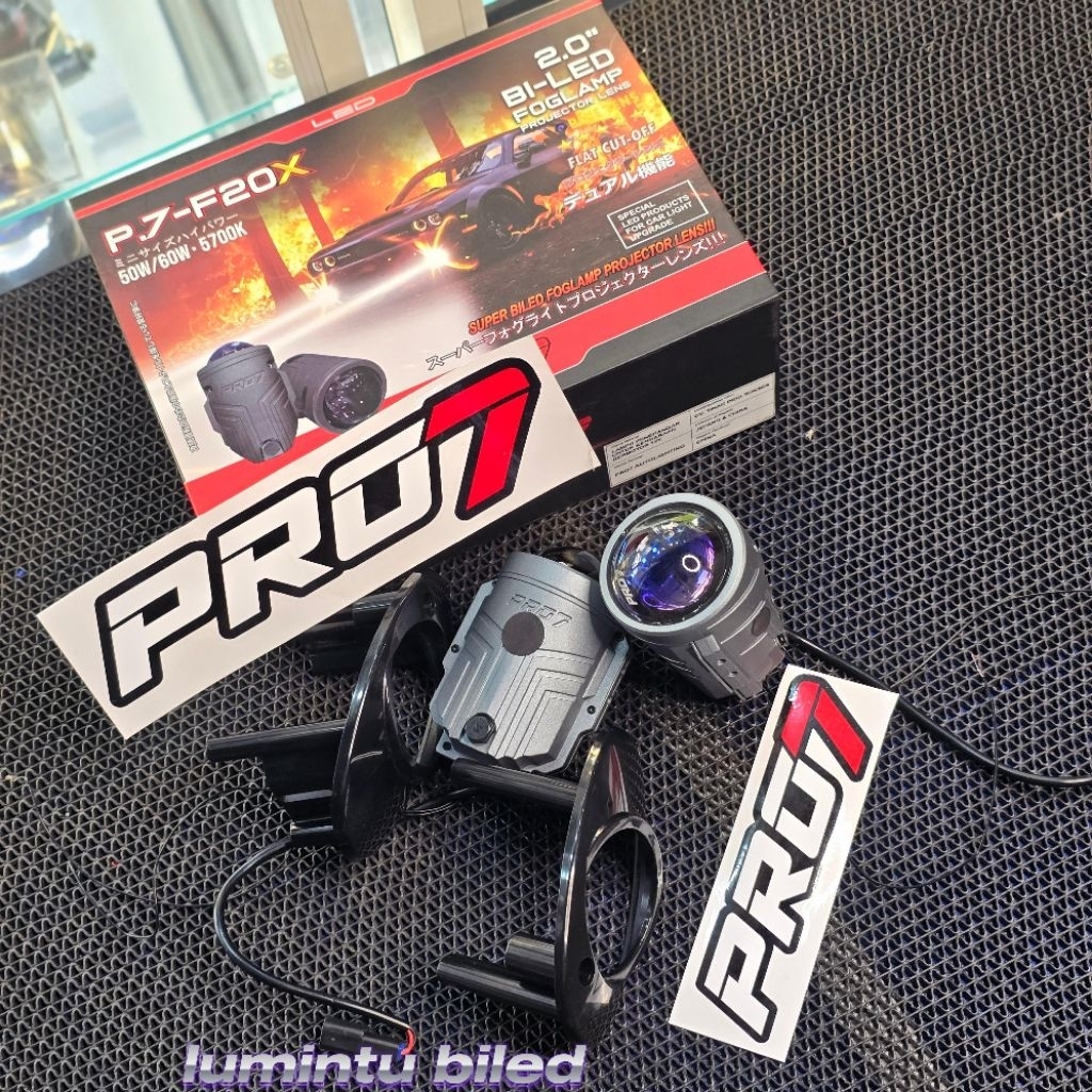 *FOGLAMP PRO7 P.7-F20X | BILED FOGLAMP PROJECTOR 2 Inch PRO7  | LAMPU KABUT PRO7 | FOGLAMP PRO7 P.7F