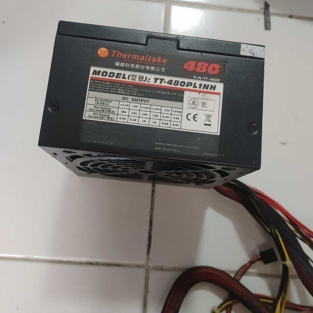 Power Supply pure Thermaltake 480