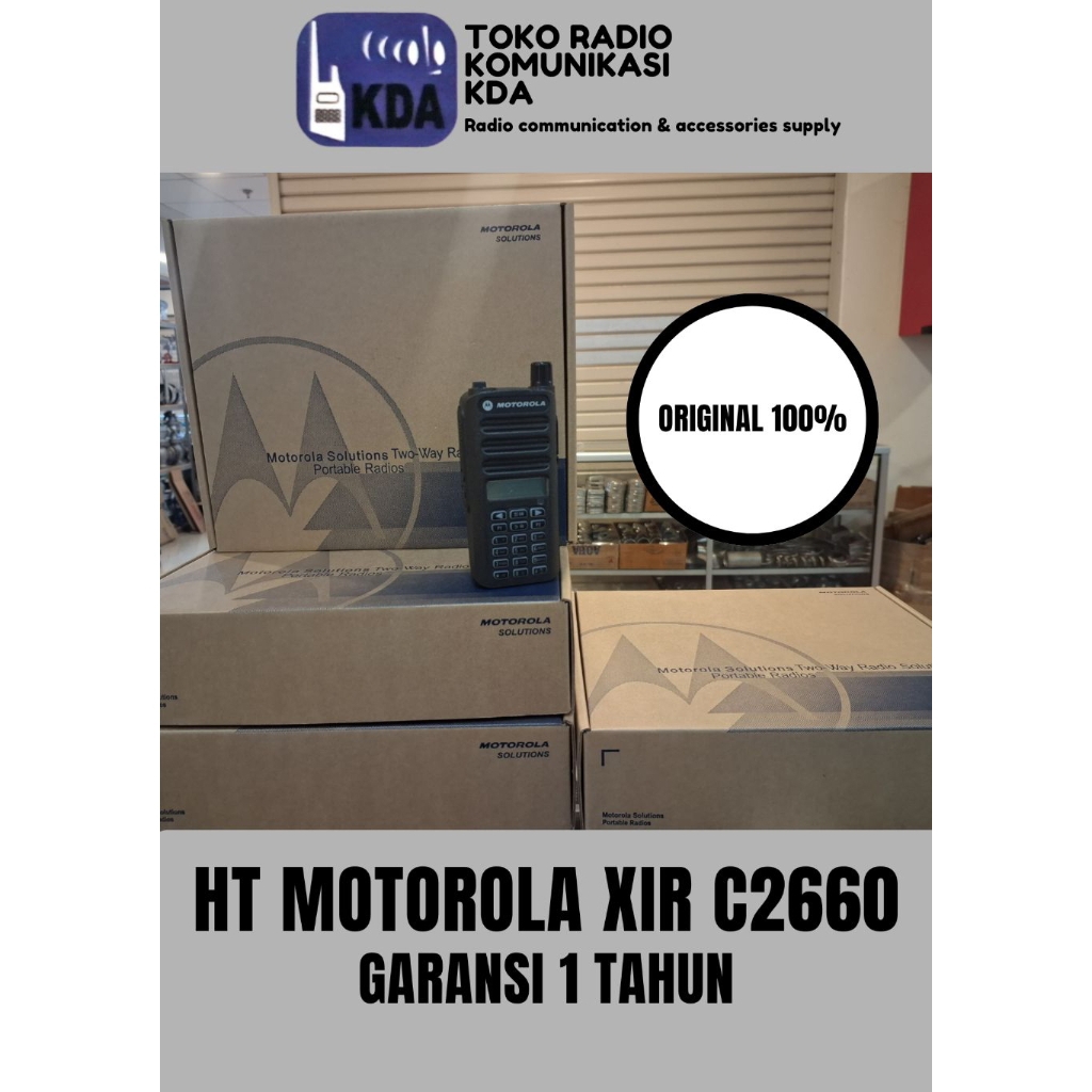 HT MOTOROLA XIR C2660 DIGITAL ANALOG | Handy Talky | Single Band Radio | HT UNTUK PROYEK | HT UNTUK 
