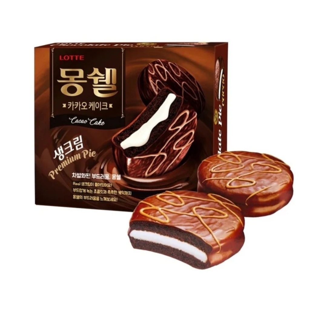 Lotte Dream Cacao Cake Vanilla 384 gram