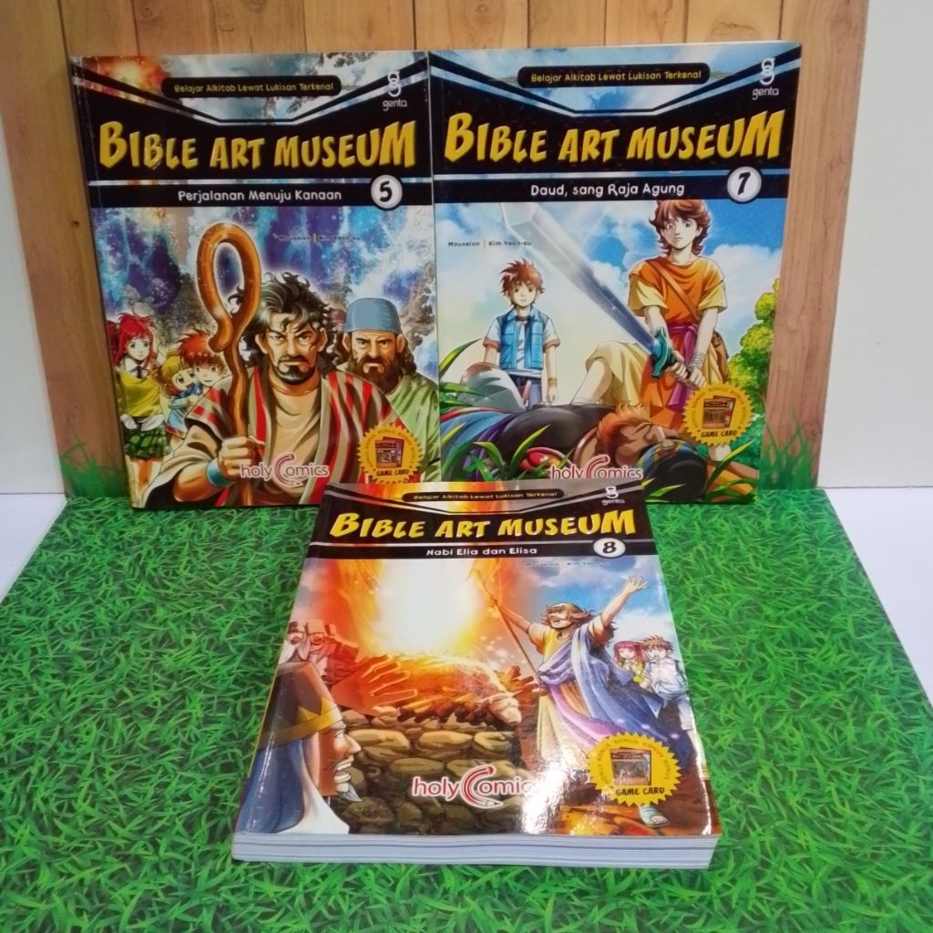 Komik Bible Art Museum vol 5 7 8