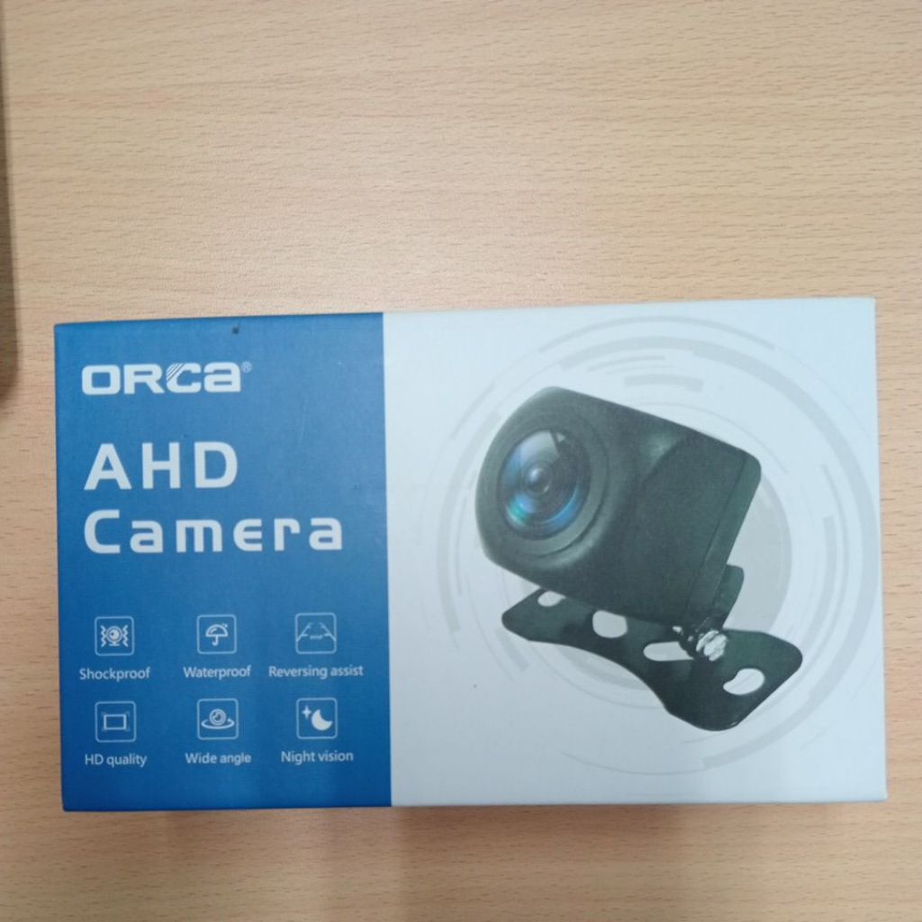 Orca AHD 1080p Waterproof Parking Camera Kamera Mundur Mobil CCD 170°