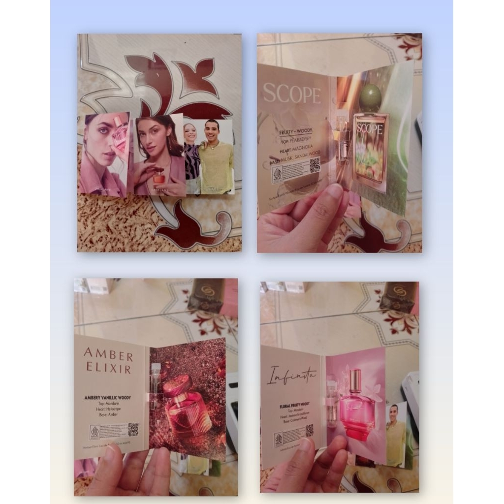 parfum viral 8ml Oriflame /amber/invinita/scope