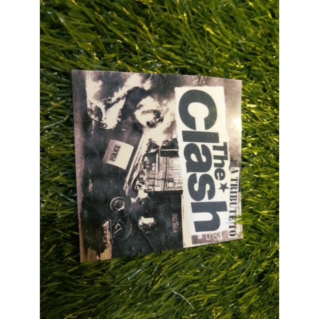 stiker vinyl the clash