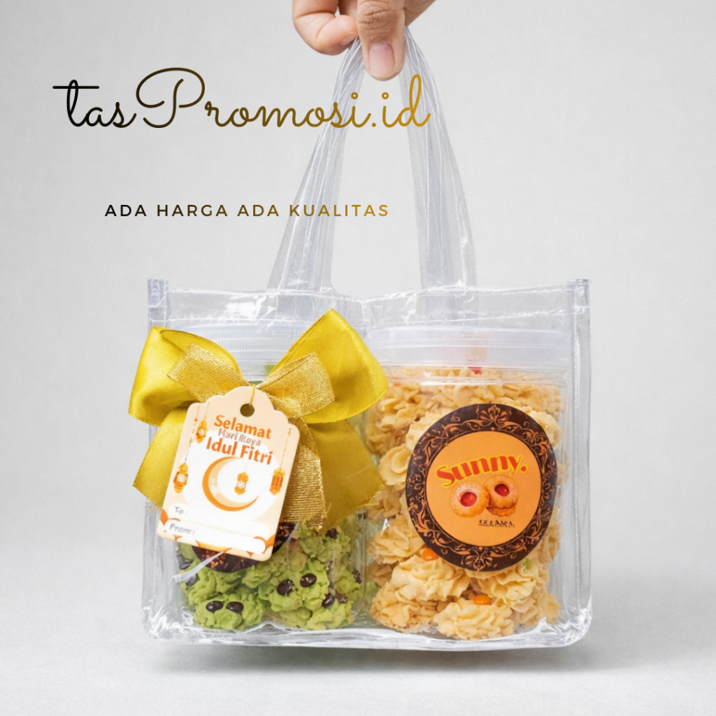 tas mika polos 3 toples 600ml kue kering tas mika kue kering toples 600 ml tas mika kue kering 1000