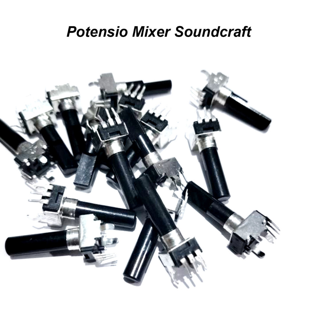 (1pcs) POTENSIO MIXER 3PIN 50K POTENSIO MIXER SOUNDCRAFT