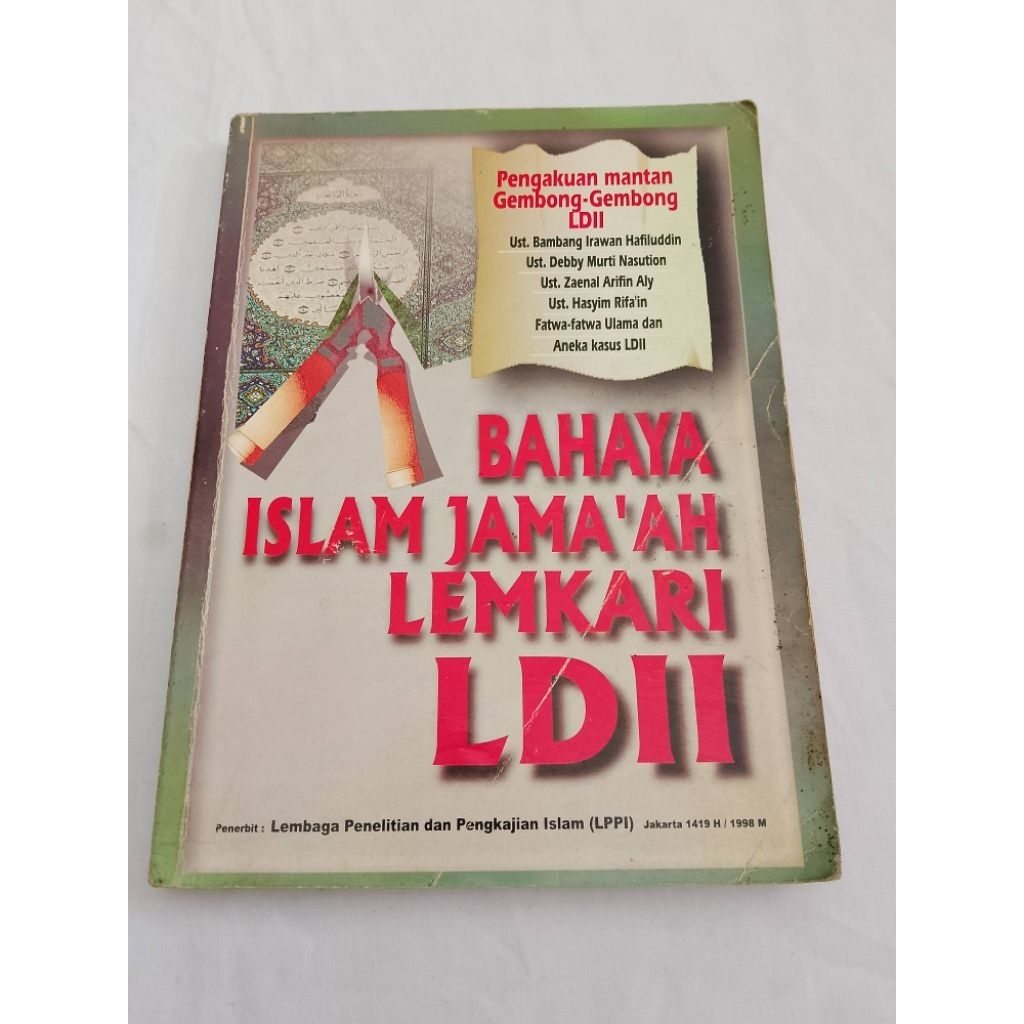 BUKU BAHAYA ISLAM JAMA'AH LEMKARI LDII