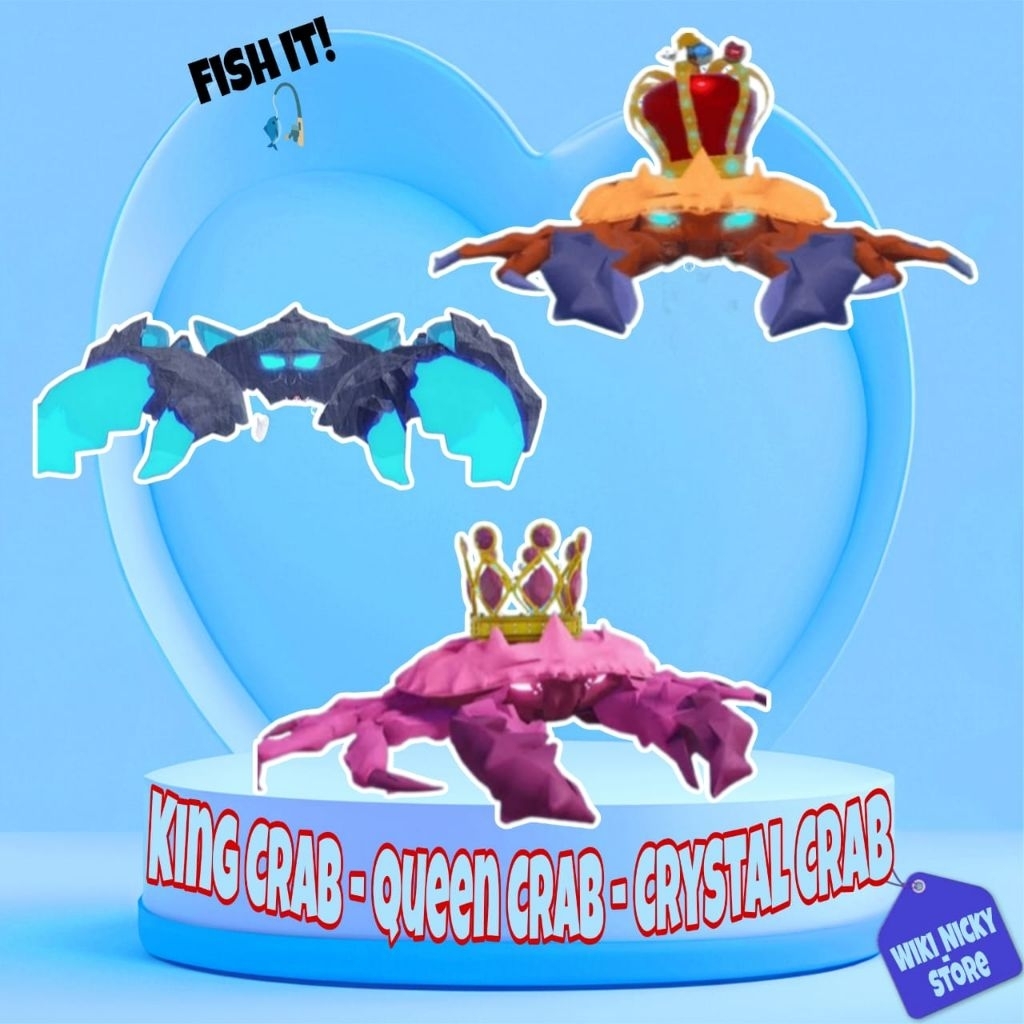 CRAB'S FISHIT - KING CRAB - QUEEN CRAB - CRYSTAL CRAB - KELOKESI GAMES FISHIT