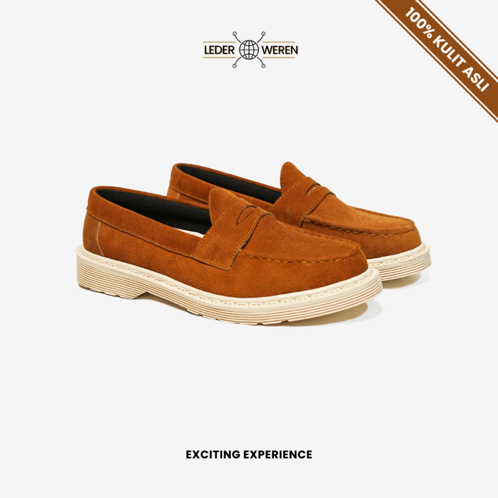 LEDERWEREN LEDER LOAFER 3 Mavic Brown Suede