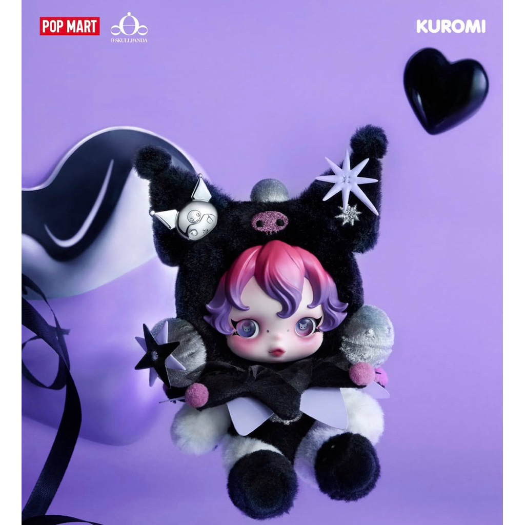 READY COSTUM SKULLPANDA SANRIO MY MELODY KUROMI ORIGINAL 100%