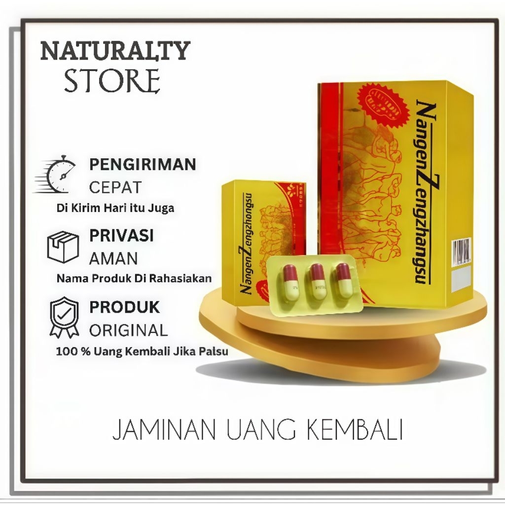 NANGEN ZENGZHANGSU 1 BOX ISI 12 ORIGINAL ALI TERLARIS
