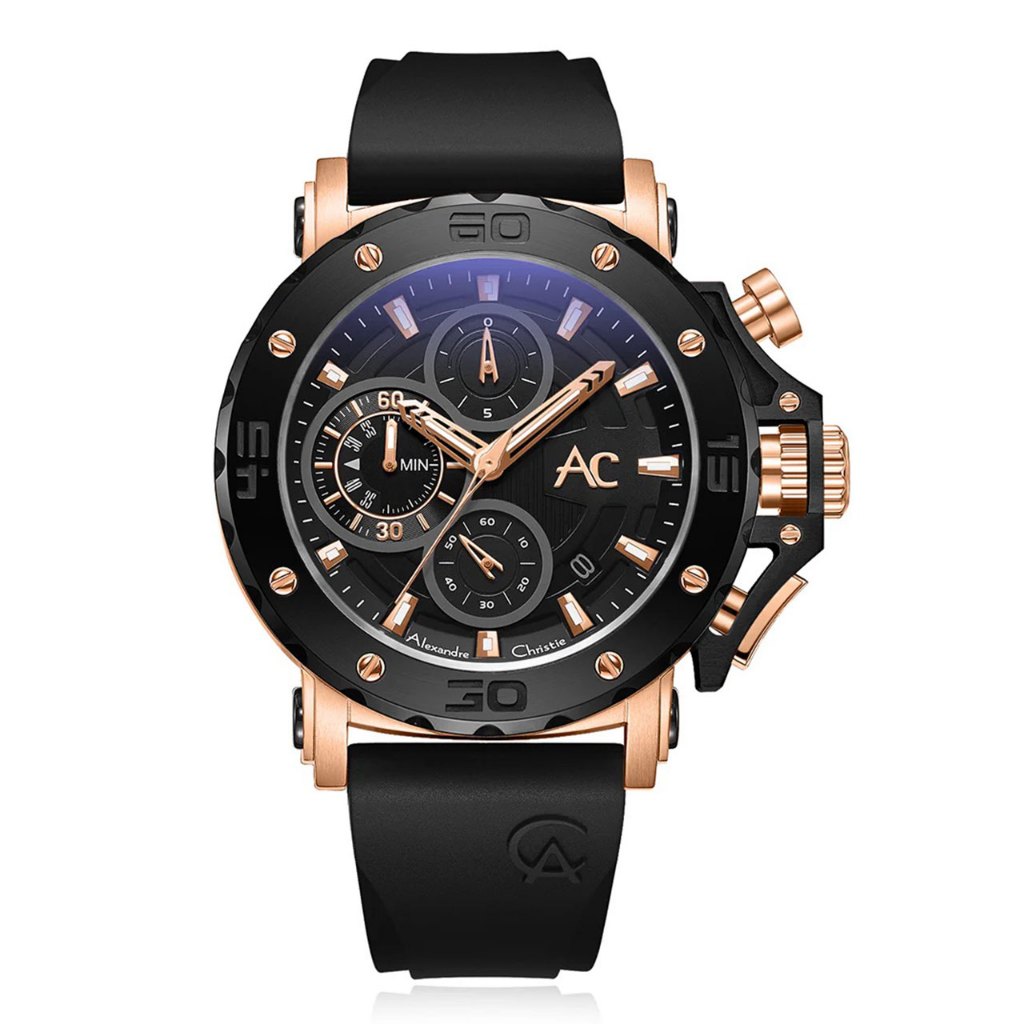 Jam Tangan Pria Analog Alexandre Christie 9205MC AC9205 AC 9205 MC 9205 MCRBRBA Original Garansi Res