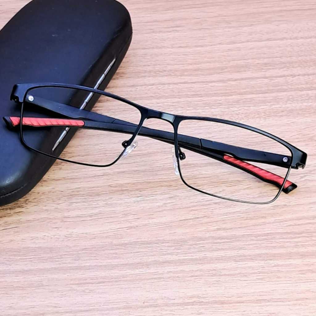 Kacamata Minus Lensa Warna Full dan Warna Gradasi Permanen