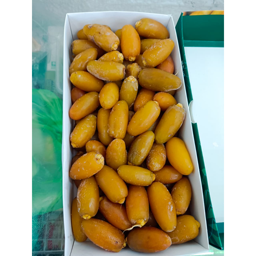 Kurma Ruthob Libya Segar 1kg – Tekstur Renyah Pilihan