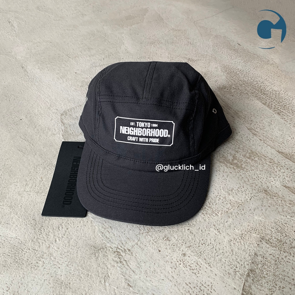 Neighborhood, Mil Jet Cap in Black