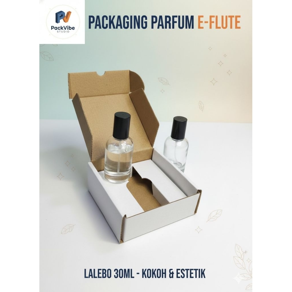 Box Parfum LALEBO 30ml - Kardus Kemasan Parfum Estetik & Tebal - Premium Packaging