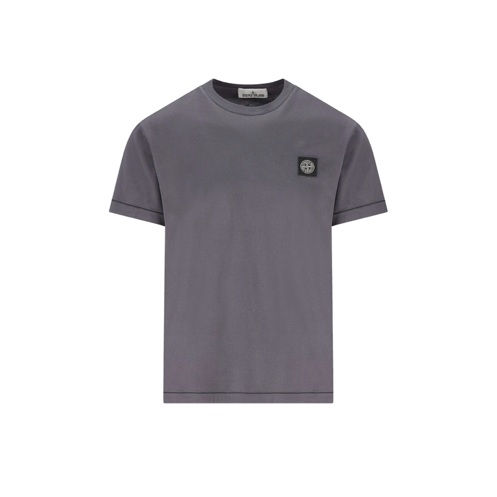 Stone Island Badge Logo Shirt Grey (100% Authentic)