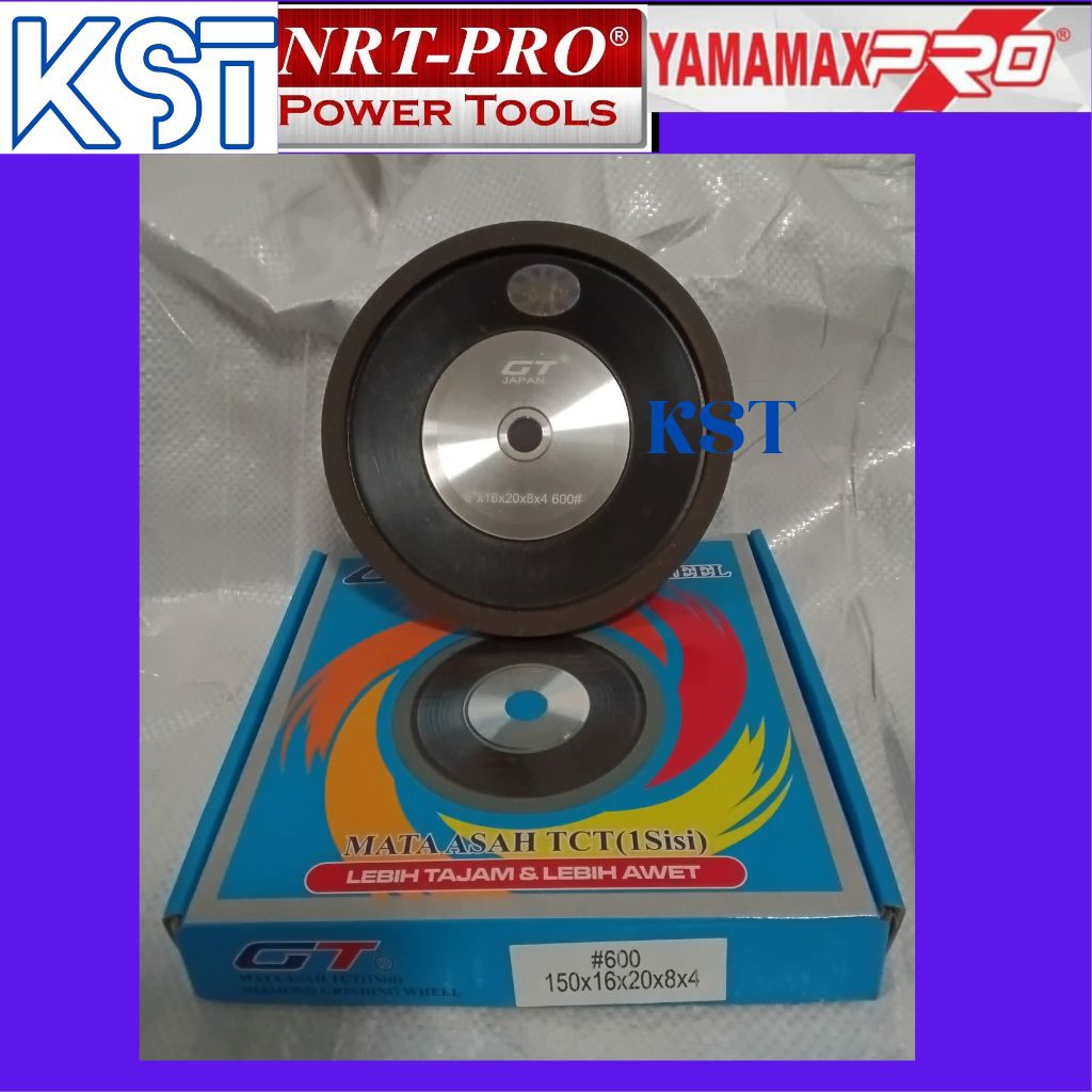 MATA ASAH / DIAMOND ASAH / DIAMOND GRINDING WHEEL 1 SISI 6" 600 GT JAPANMATA ASAH / DIAMOND ASAH / D