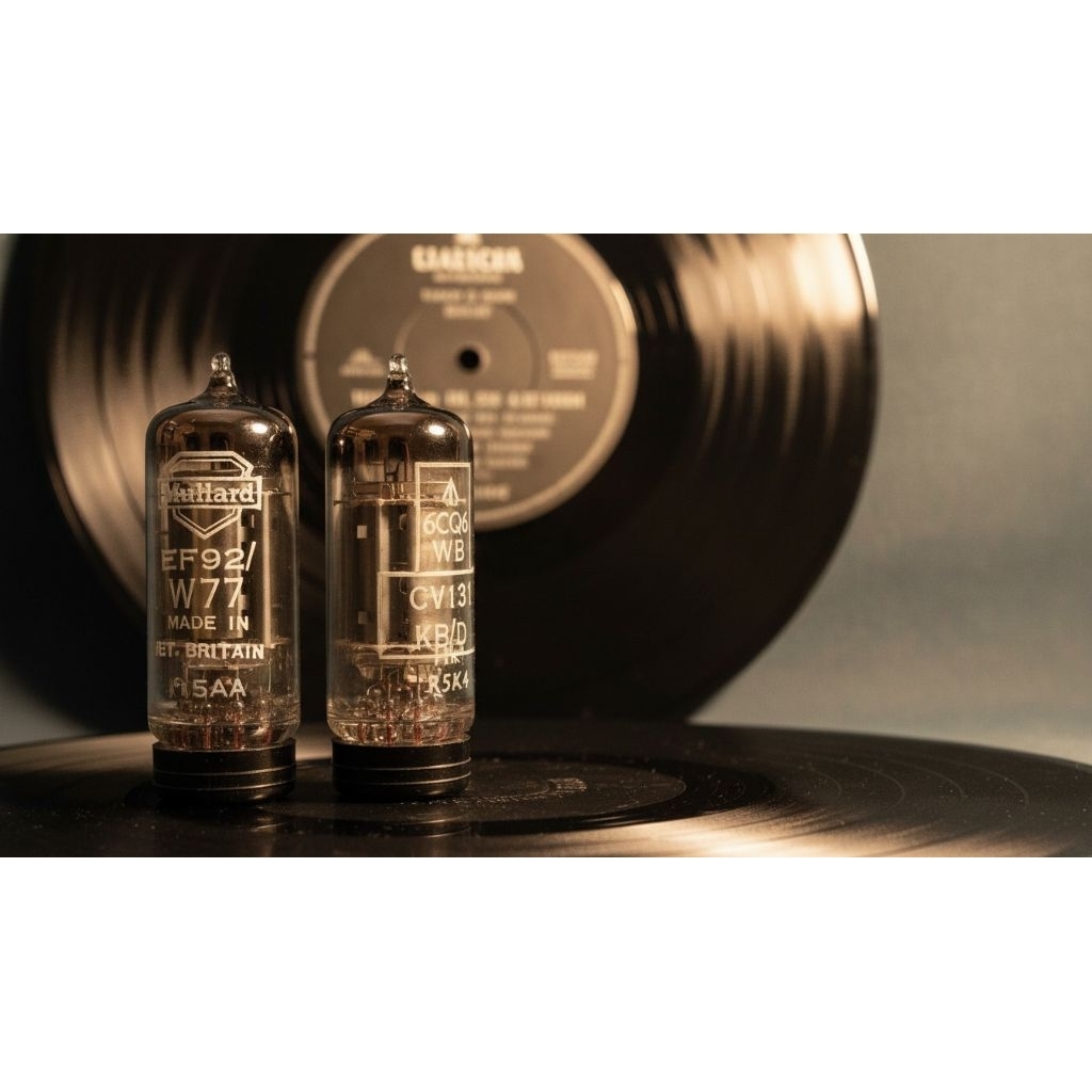 EF92 Mullard NOS Tabung Vakum Vintage Mullard  CV131 / CV4015 / CV131