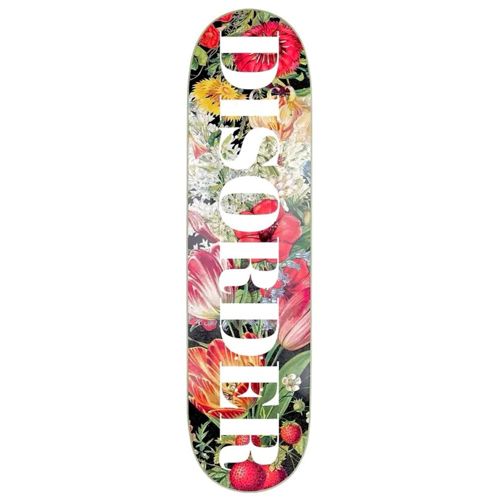 Disorder Skateboards 8.0 Floral Deck
