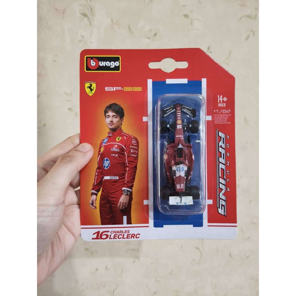 Mainan Mobil Formula 1 Bburago skala 1:64 - harga satuan