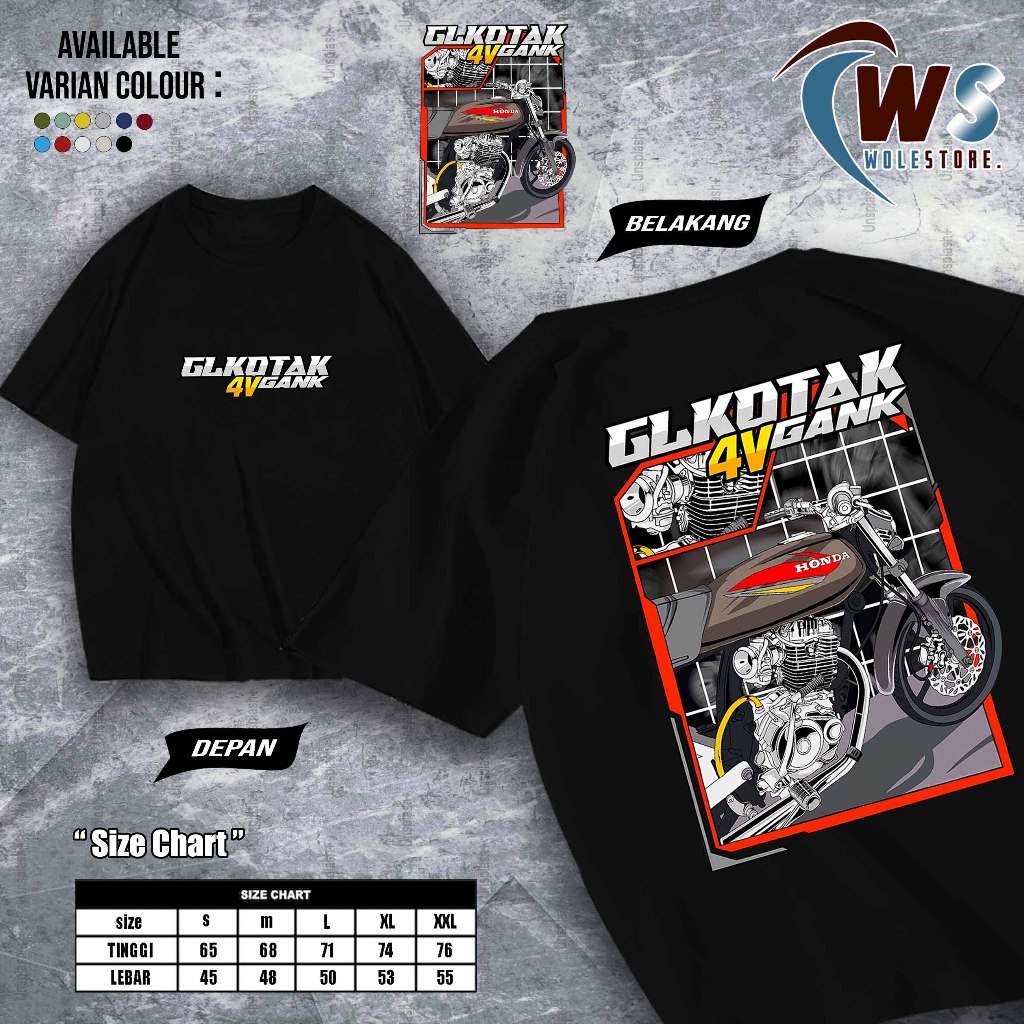 WOLESTORE - KAOS GL KOTAK - KAOS GL KOTAK FASHION PRIA DAN WANITA - PILIHAN TERBARU DAN TERLARIS