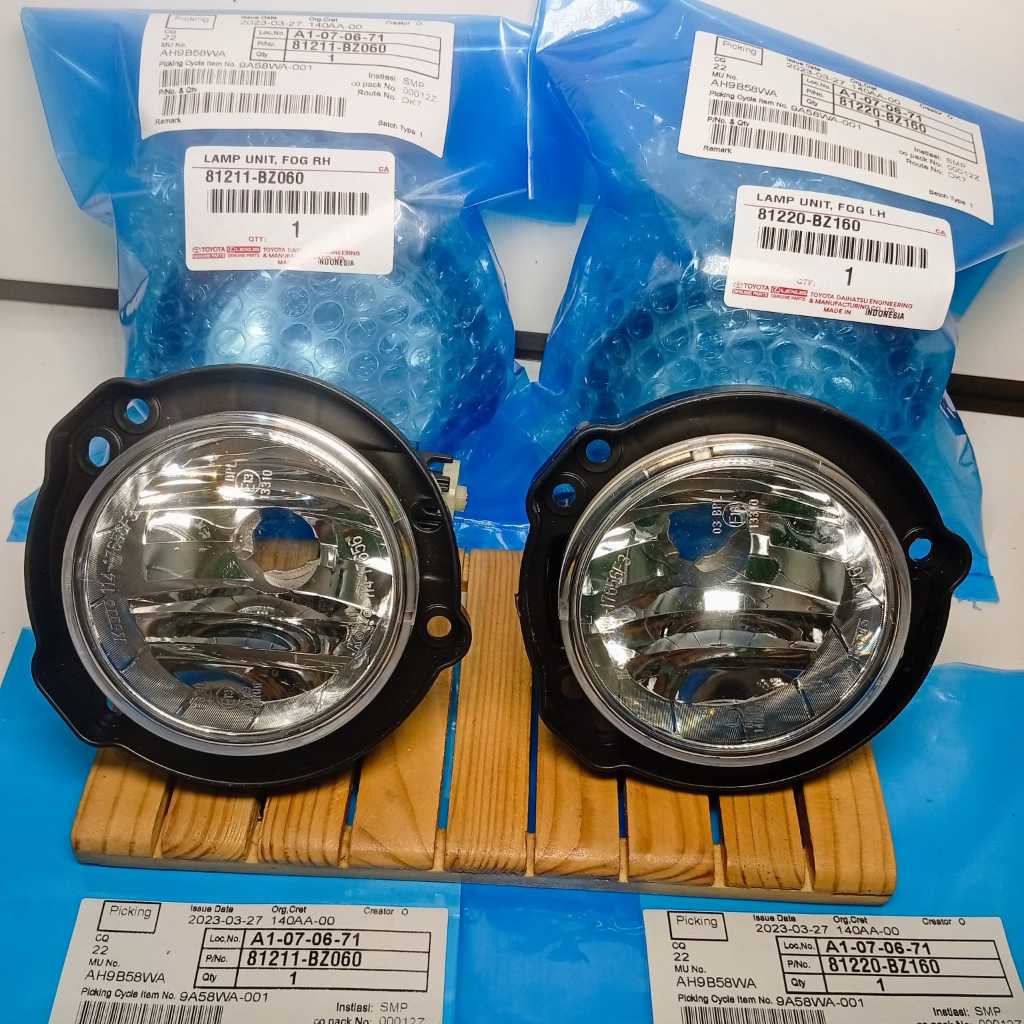 Foglamp Lampu kabut 1 SET Avanza Xenia Agya Ayla Sigra Calya Rush Terios 2012-2024Original Best Sell