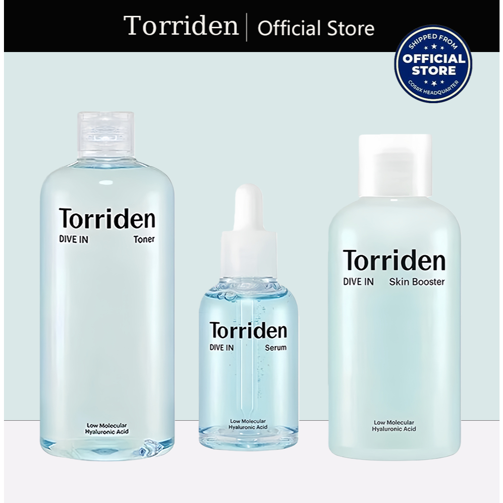 Torriden DIVE IN Toner Low Molecular Hyaluronic Acid TORRIDEN Dive In Serum for Moisture Glow DIVE I