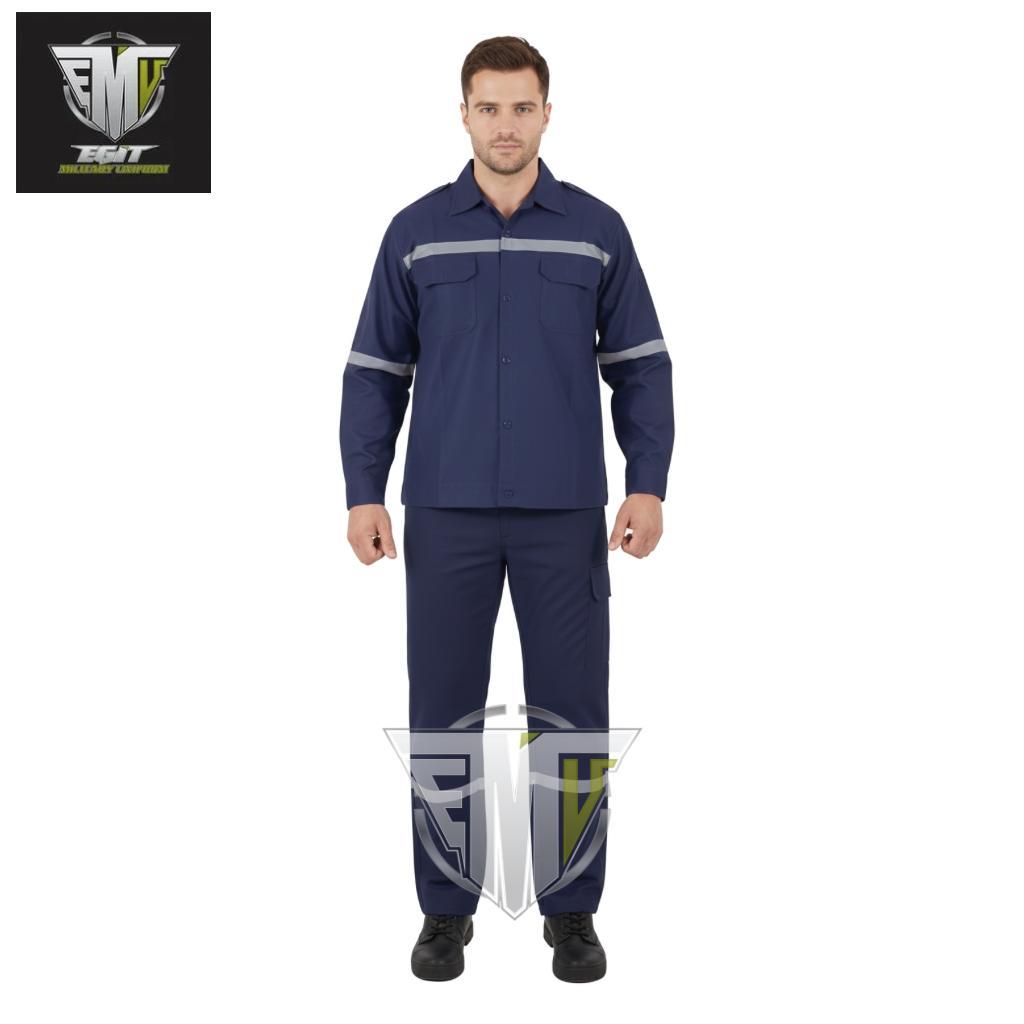 SETELAN WEARPACK SAFETY SETELAN KATELPAK BAJU DAN CELANA SERAGAM KERJA PROYEK TERLENGKAP