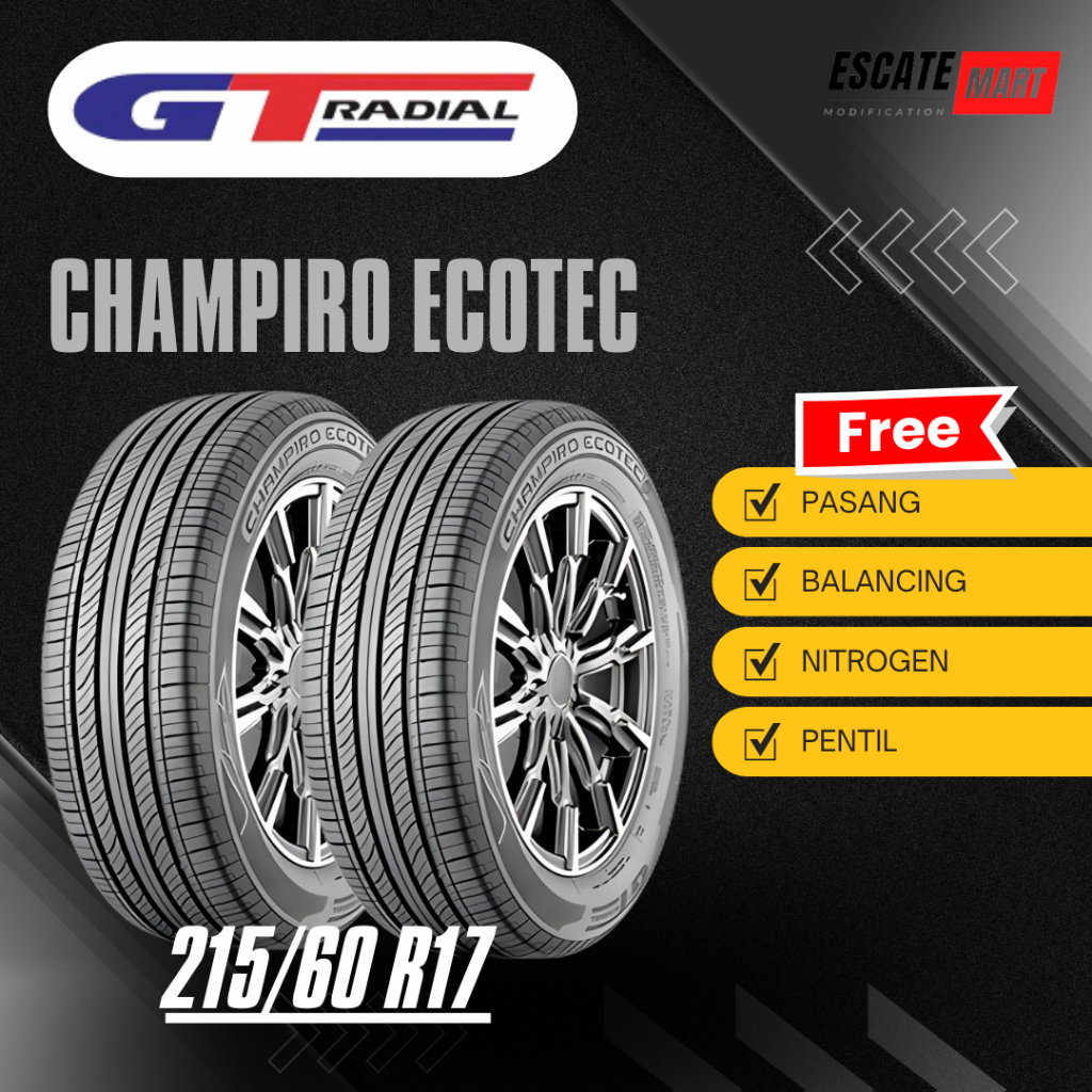 GT Radial Champiro Ecotec 215/60 R17 - Ban Mobil Champiro Ecotec 215 60 R17