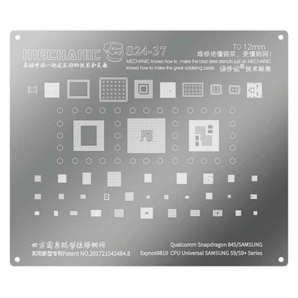 Plat Bga Cetakan Ic Cpu S24-37 Qualcomm Snapdragon 845 / EXYNOS9810 Samsung S9 / S9+ Original