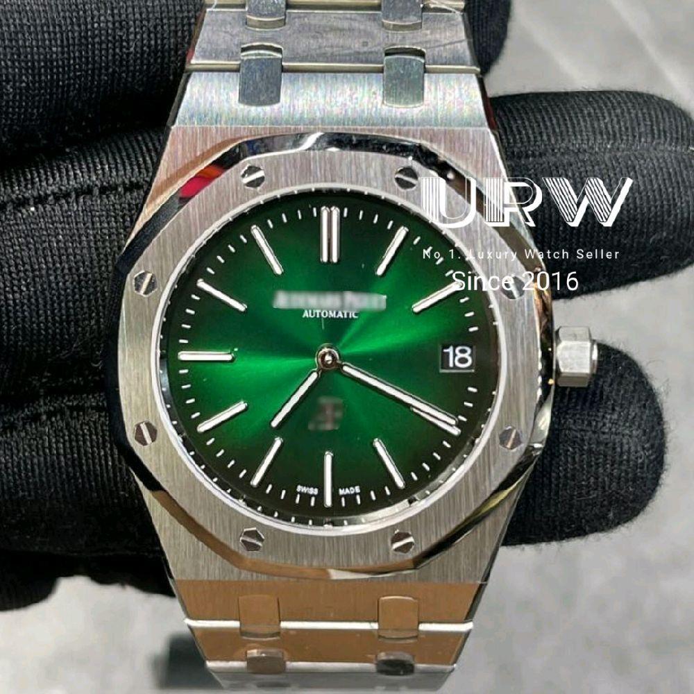 Watches Luxury URWAP like Royal Oak 39MM 16202 on Green Dial Best Edition Automatic