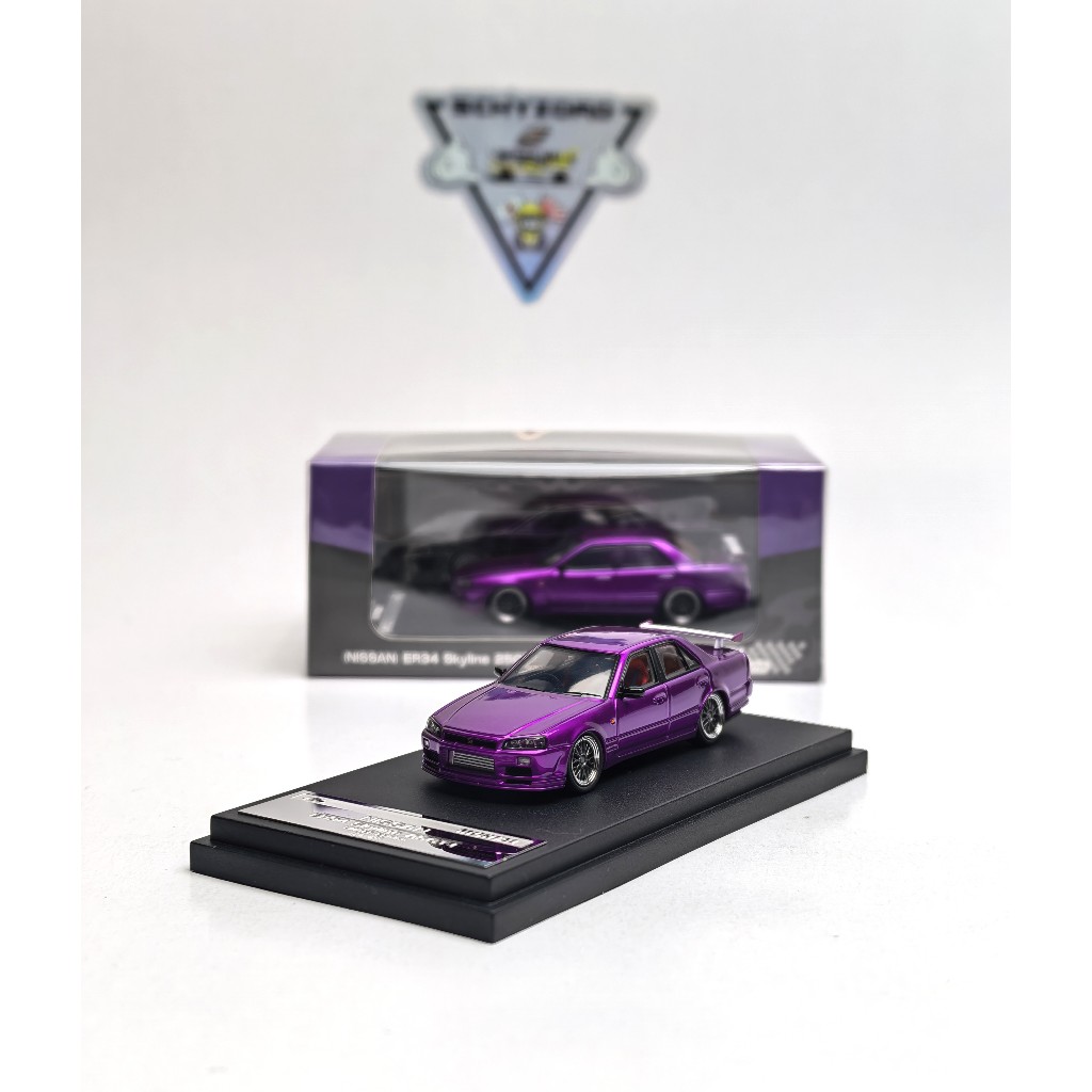 Mortal Nissan Skyline ER34 URAS 25GT-t Chamber Limited Edition Candy Purple