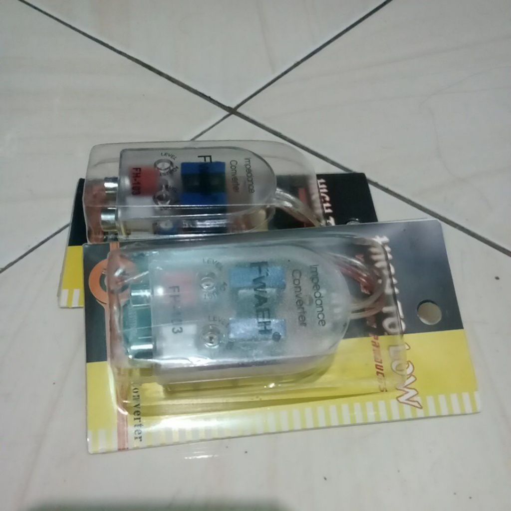 Converter high to low rca audio
