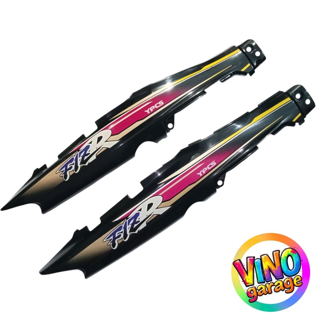 cover body bodi belakang kanan fiz r original YGP assy bodi belakang kanan fiz r ori set stiker