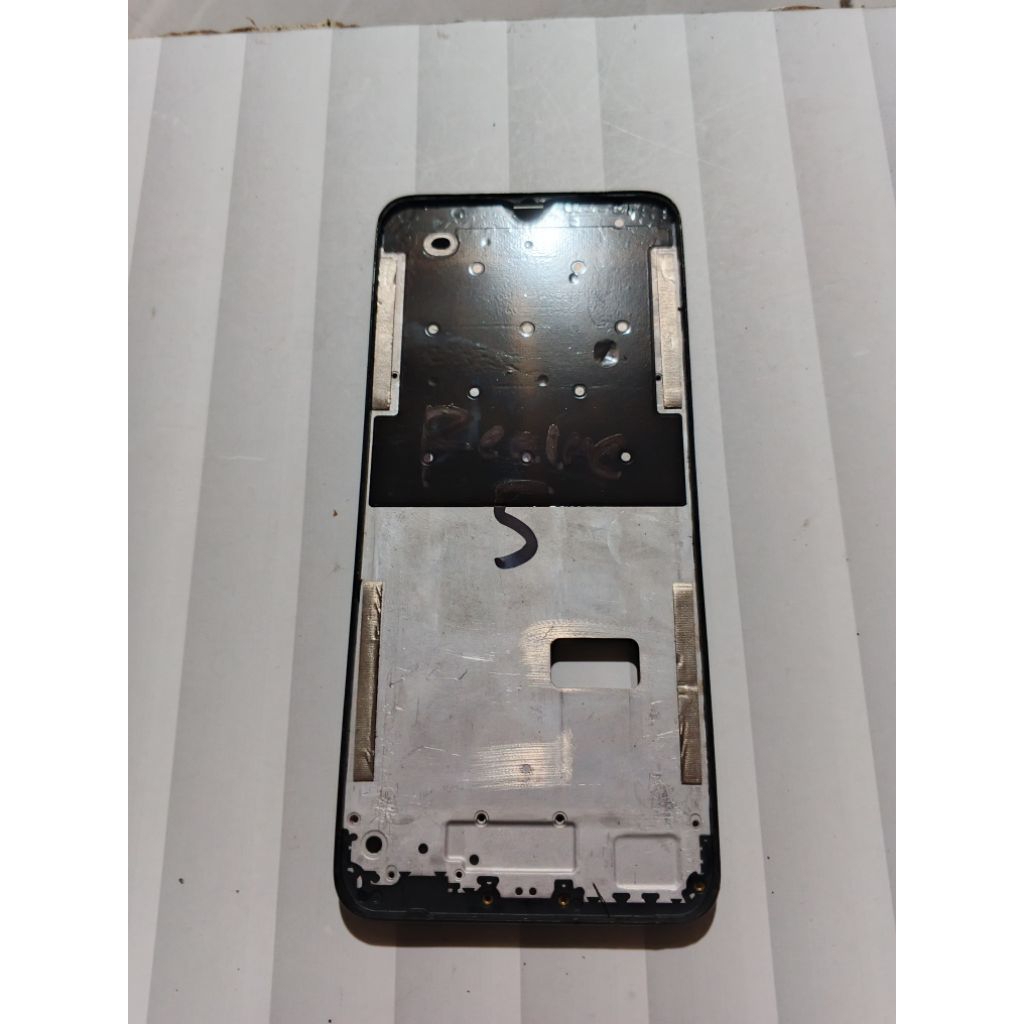 Frame tatakan lcd Realme 5 original normal copotan asli