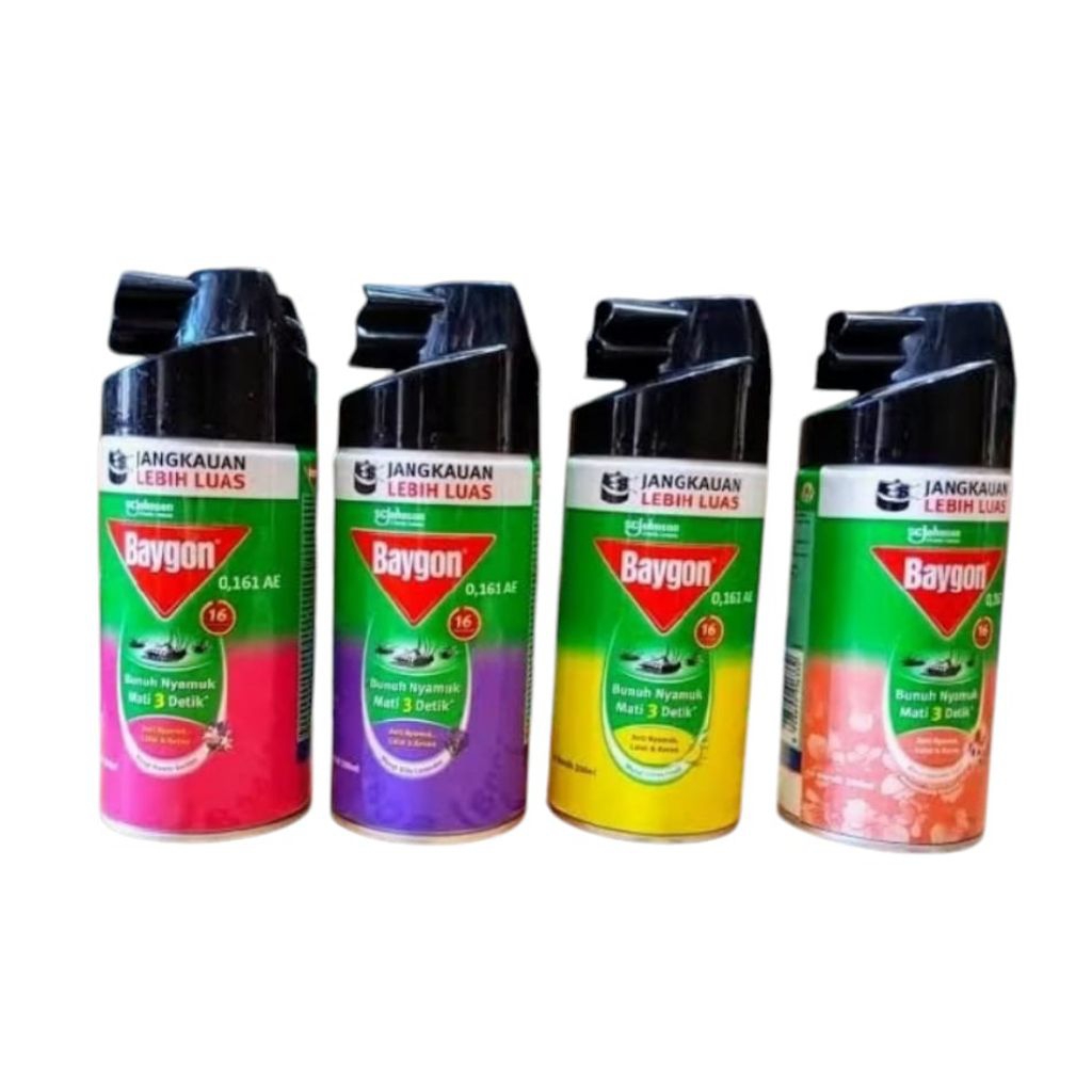 Ready Baygon Obat Nyamuk Semprot 200 ml