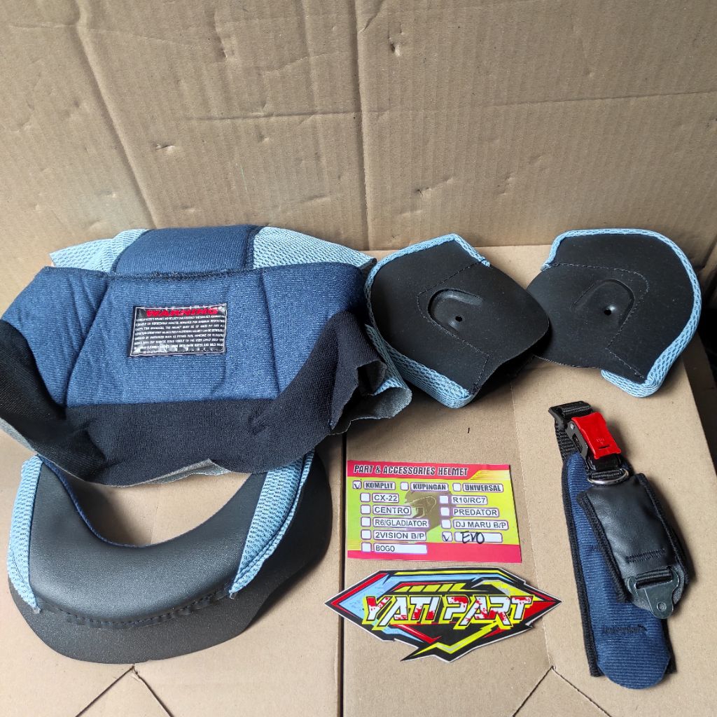 Busa helm GM Evo fullset  Busa helm GM evolution fullset