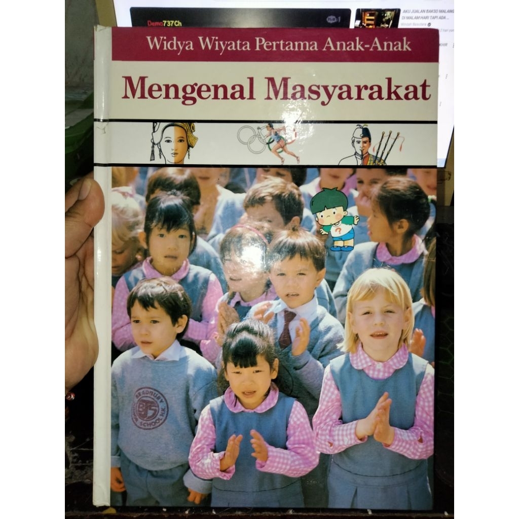 Buku Widya Wiyata pertama Anak anak " Mengenal Masyarakat "Preloved