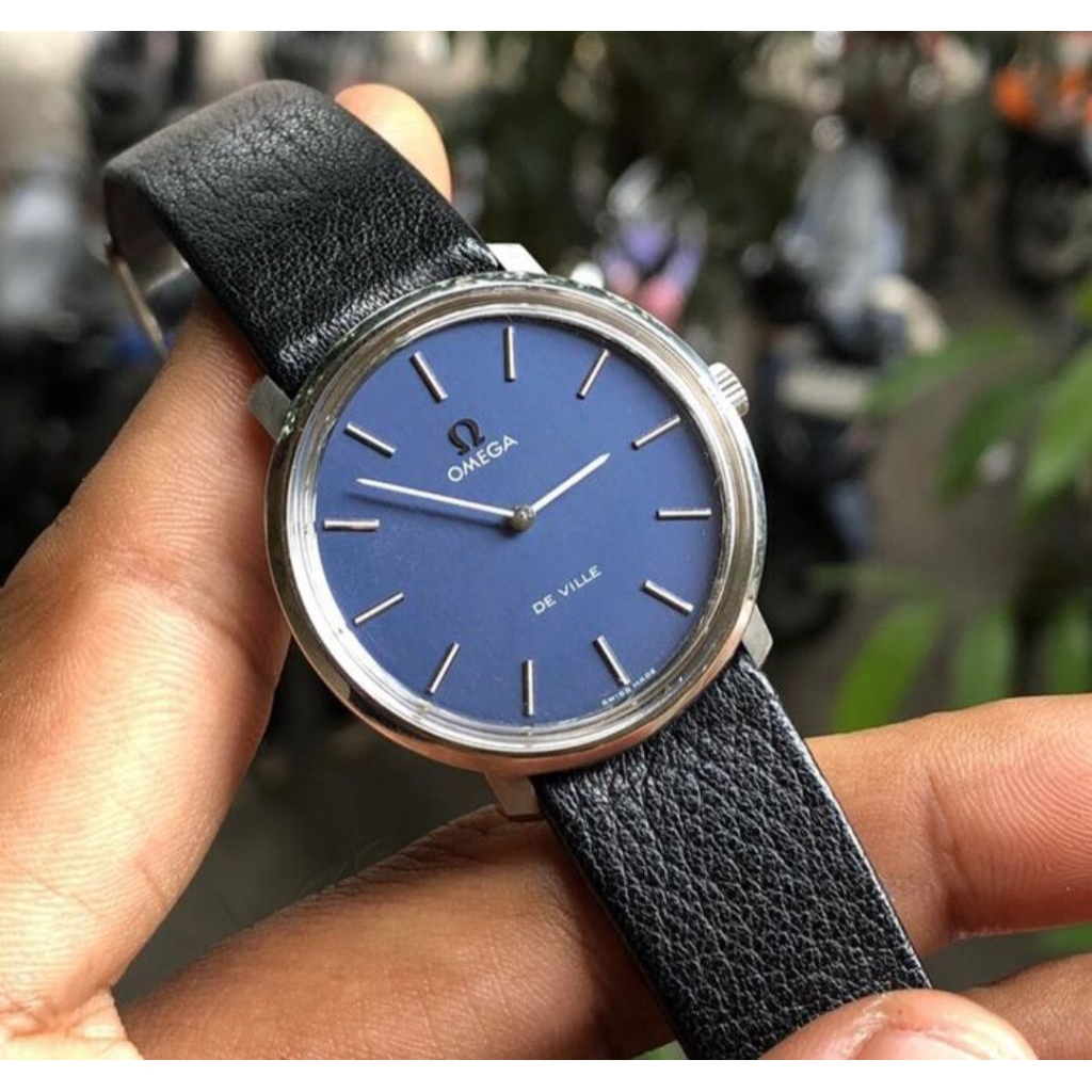 Omega deVille Blue watch
