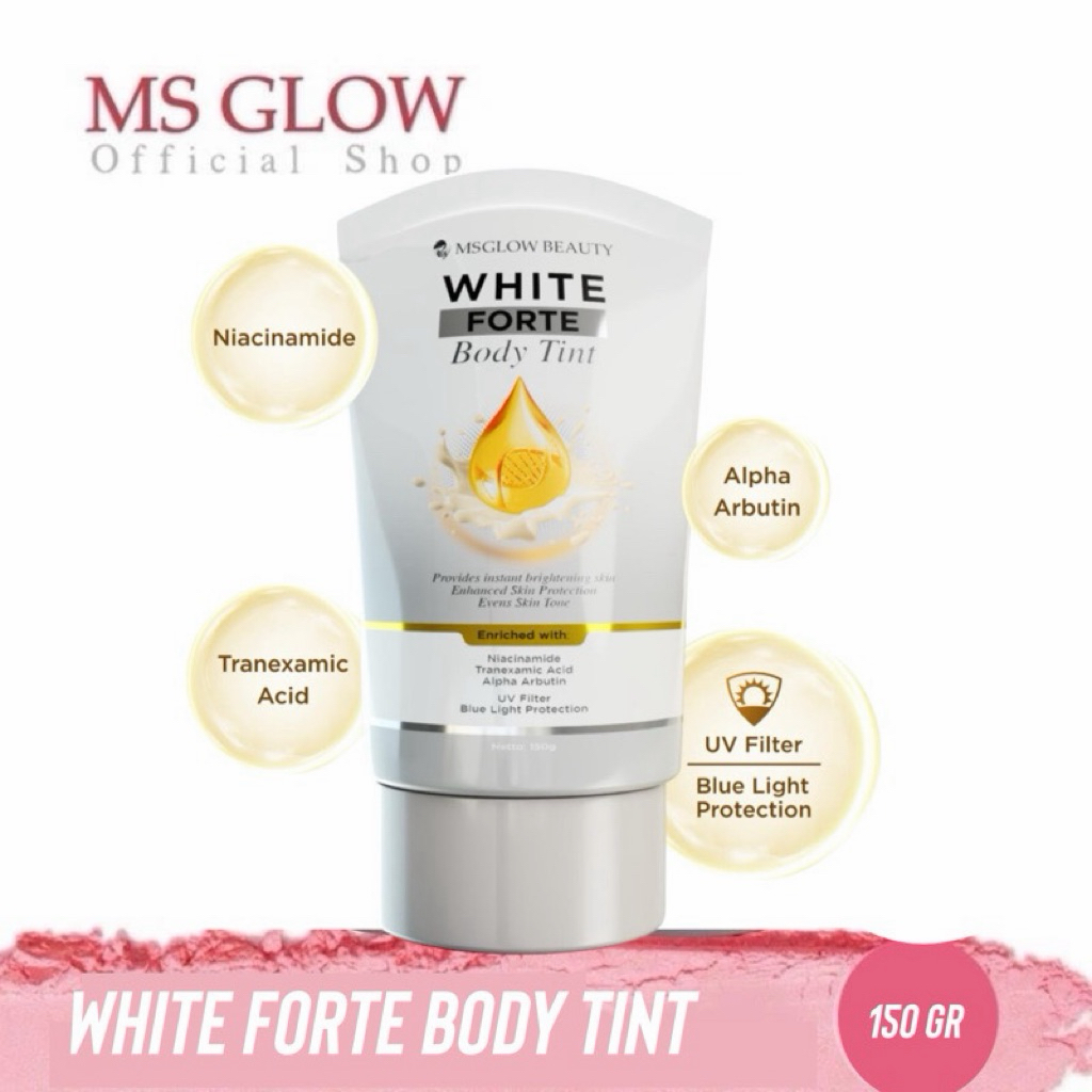 MS Glow Body Tint / Dosting pemutin badan instant
