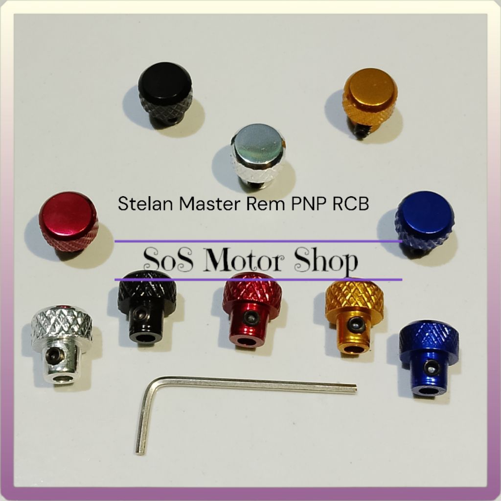 Adjuster Handle Master Rem Radial RCB S1 Aluminium