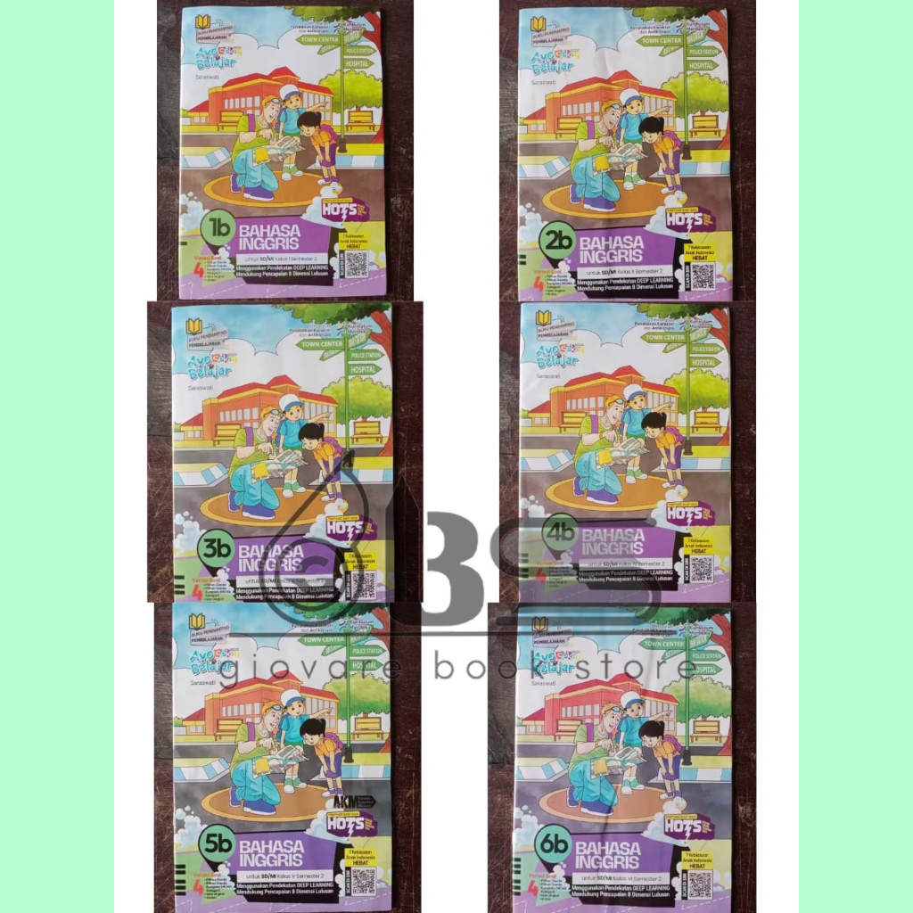 LKS BAHASA INGGRIS KELAS 1 2 3 4 5 6 GRIYA PUSTAKA PERKASA ORIGINAL | LKS BAHASA INGGRIS SEMESTER 2