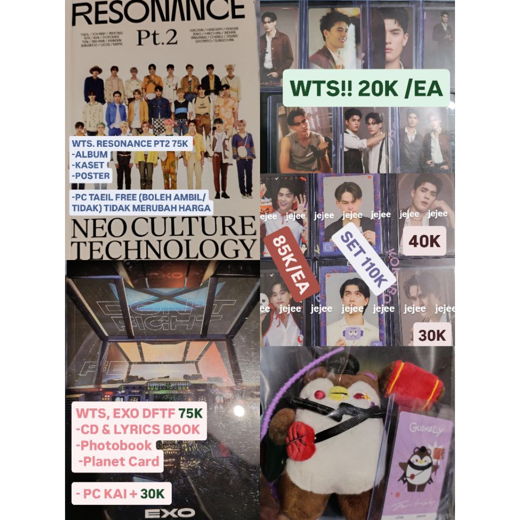 READY ALBUM EXO MURAH, ALBUM NCT MURAH, PC JOSS GAWIN, GUINZLY DOLL V2 OFFICIAL