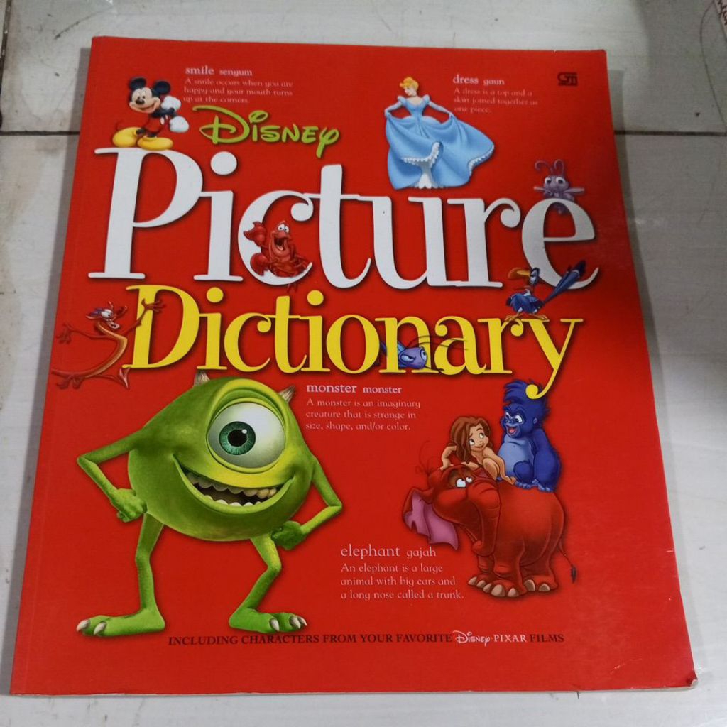 original Disney picture dictionary...