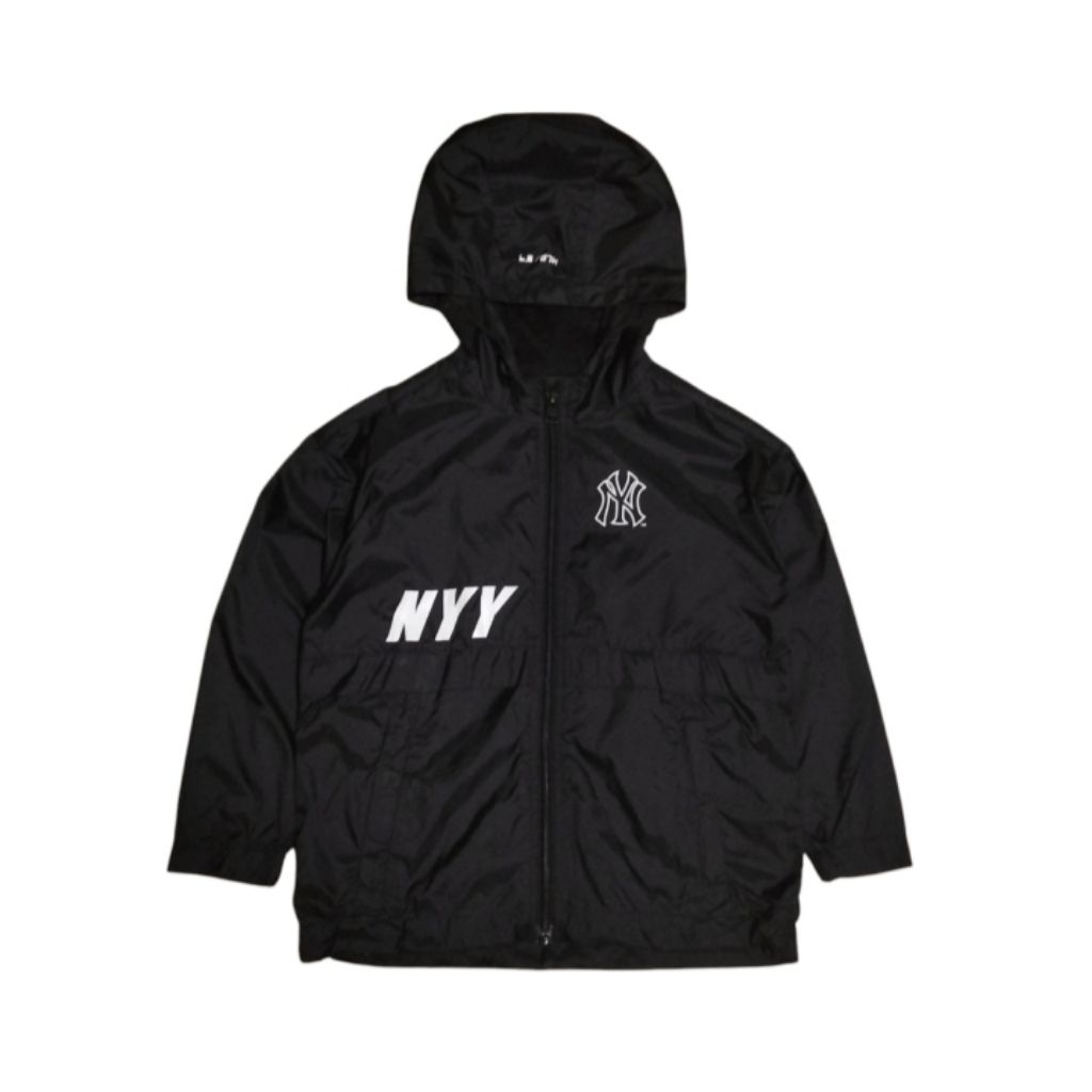 MLB YANKEES kids big logo jacket running size 110 fit 5 th (P47xL39)
