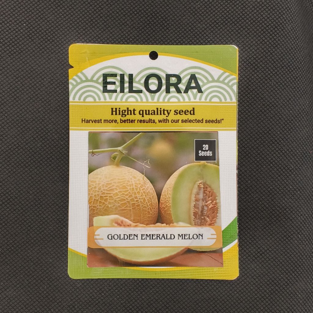BIJI BENIH MELON GOLDEN EMERALD KEMASAN 20 BUTIR